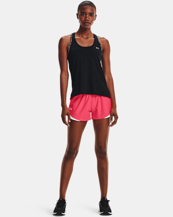 Women's UA Play Up Shorts 3.0, Pink, pdpMainDesktop image number 2
